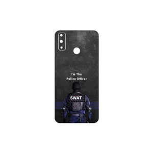 MAHOOT Police Officer Cover Sticker for Huawei Y8s