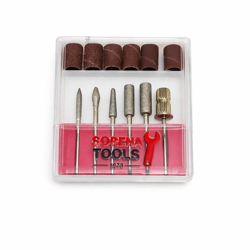 سنباده و فرز فرم سورنا تولز مدل ST-1978 مجموعه  12 عددی