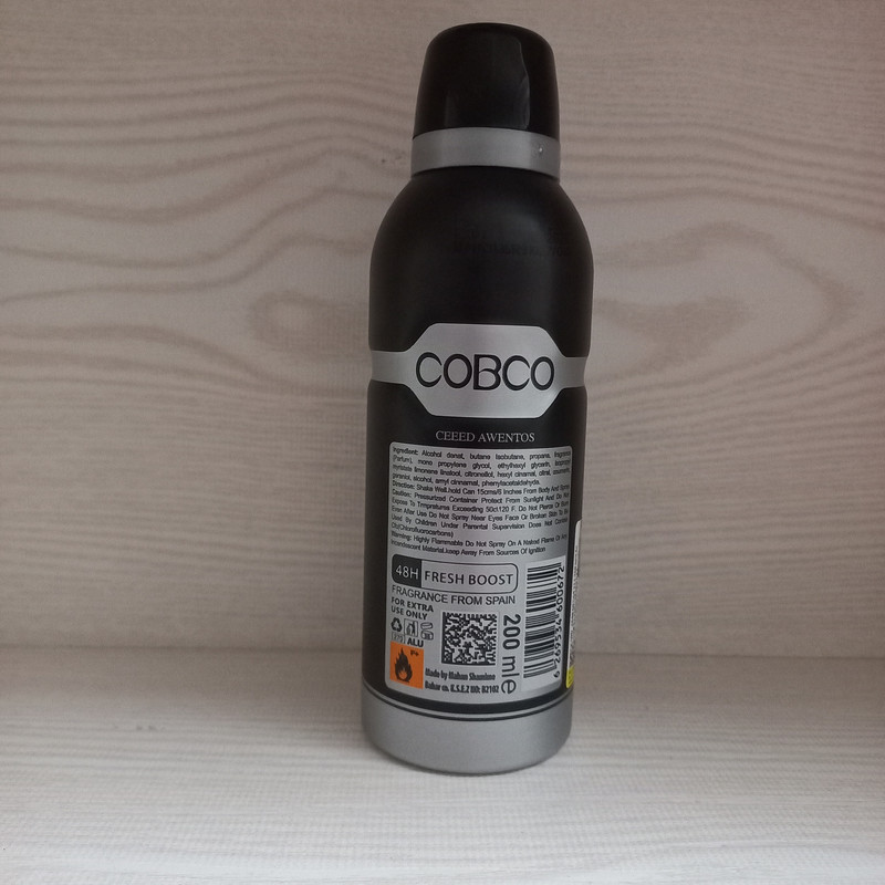 اسپری مردانه کوبکو مدل کرید اونتوس حجم 200 میلی لیتر اسپری مردانه کوبکو مدل کرید اونتوس حجم 200 میلی لیتر