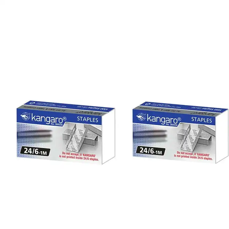 سوزن منگنه کانگرو سایز 24/6 بسته 2000 عددی