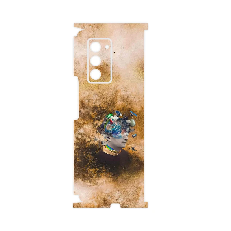 برچسب پوششی ماهوت مدل Collage of surreal Portrait of Men-FullSkin مناسب برای گوشی موبایل سامسونگ Galaxy Z FOLD 2