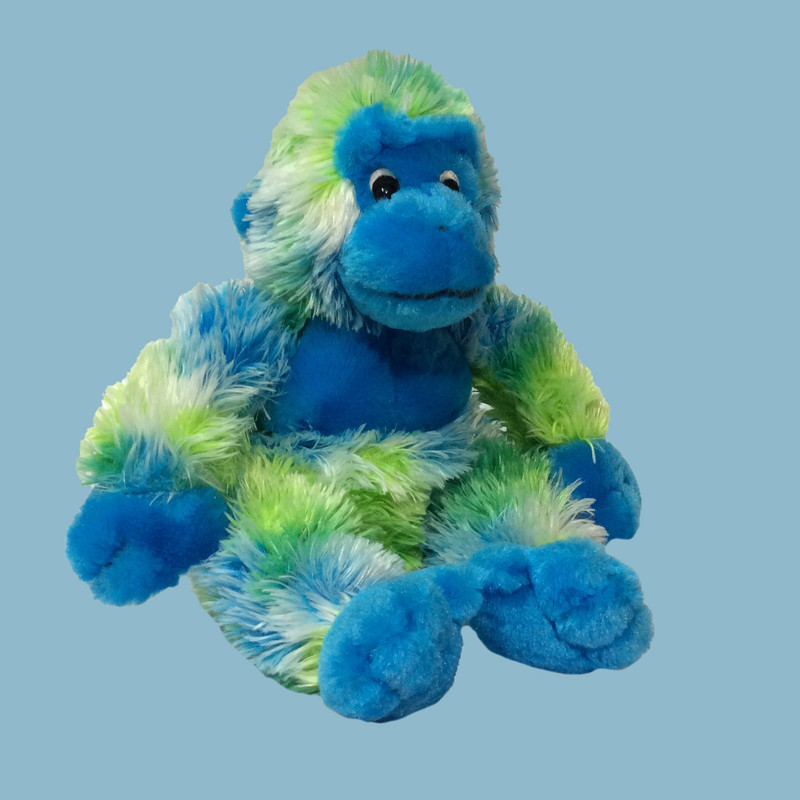 عروسک طرح میمون مدل Melange Monkey کد SZ9/617 ارتفاع 23 سانتی‌متر