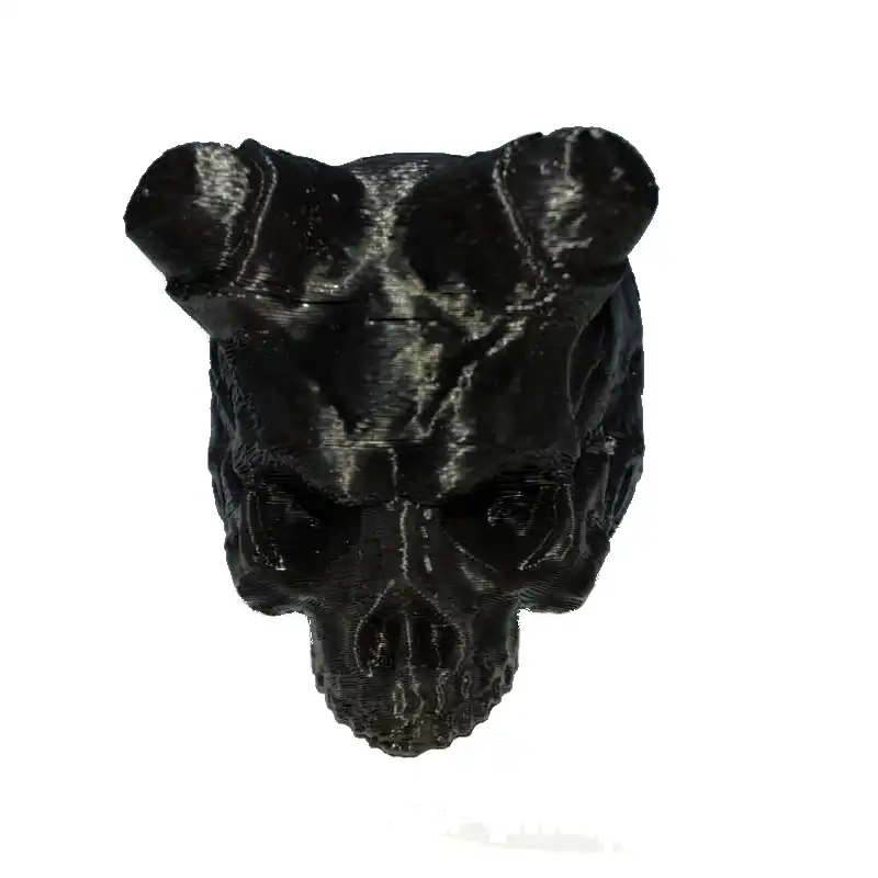 انگشتر مدل اسکلت شاخدار کد Skull 1019