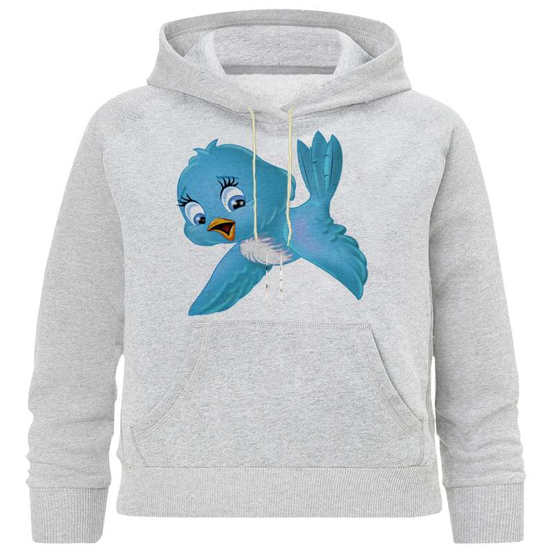 هودی دخترانه مدل M 108 پرنده