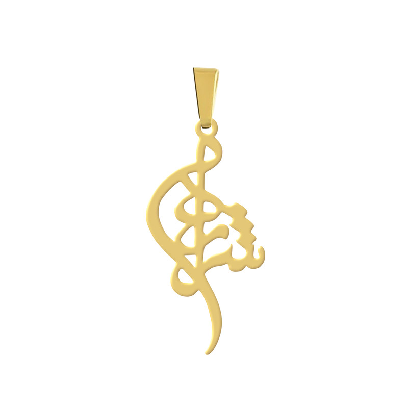 آویز گردنبند هایکا مدل اسم شراره کد a.h 275