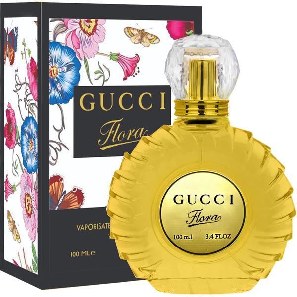 ادو پرفیوم زنانه هارلینگن مدل گوچی فلورا با رایحه معتدل حجم 100 میلی لیتر