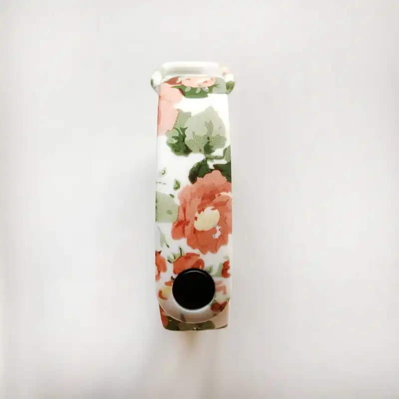 بند طرح گل مدل FLWR05 مناسب برای مچ بند هوشمند شیائومی Mi Band 5