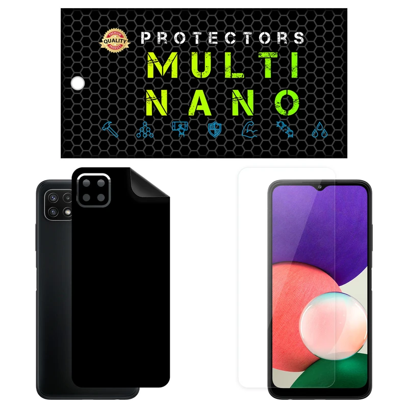 محافظ صفحه نمایش مولتی نانو مدل X-SFM مناسب برای گوشی موبایل سامسونگ Galaxy A22 5G به همراه برچسب پوششی