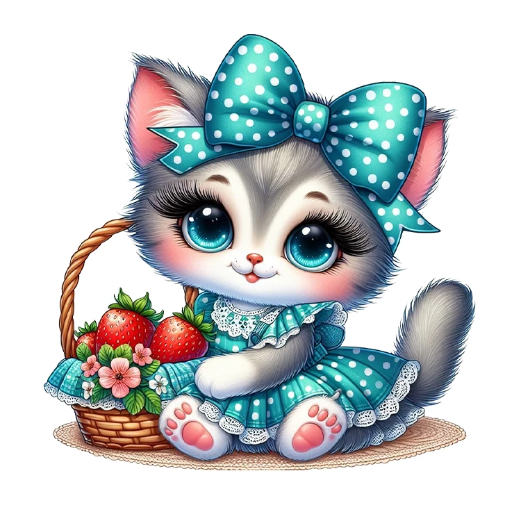 استیکر پارچه و لباس پاد آفرین مدل کارتونی کیوت فانتزی بامزه کد S3605