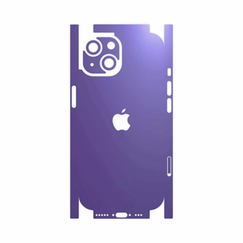 برچسب پوششی ماهوت مدل Matte-BlueBerry-FullSkin مناسب برای گوشی موبایل اپل iPhone 15
