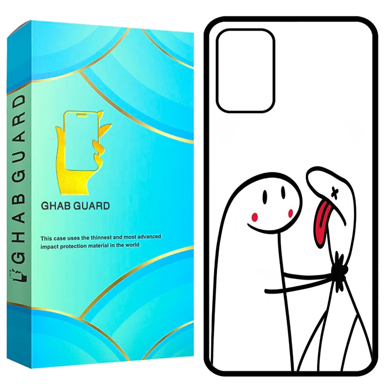 کاور قاب گارد طرح آدمک مدل GCHPA324 مناسب برای گوشی موبایل سامسونگ Galaxy A32 4G 