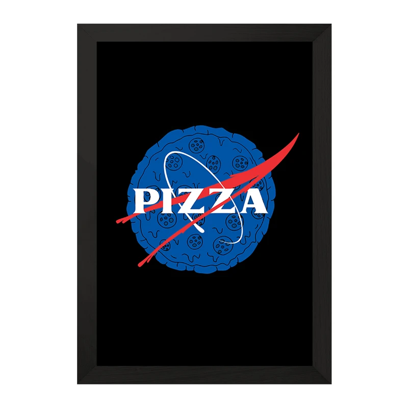 تابلو خندالو مدل ناسا و پیتزا کد F11579