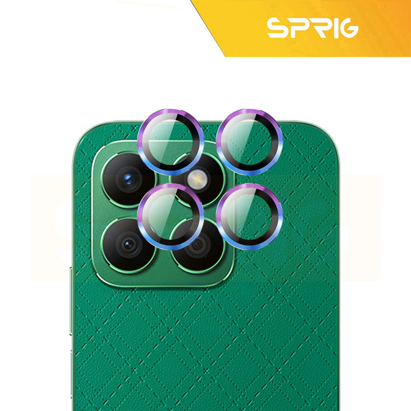 محافظ لنز دوربین اسپریگ مدل Ring metal مناسب برای گوشی موبایل آنر X8b