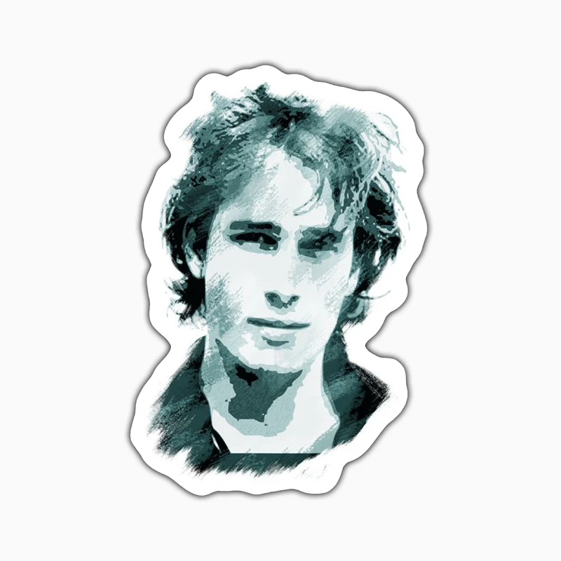 استیکر لپ تاپ و موبایل بووم طرح Strange Fruit مدل Jeff Buckley کد VR40