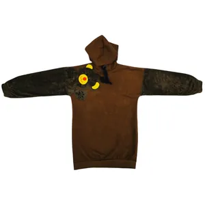 هودی زنانه مدل 10347-5 رنگ قهوه ای