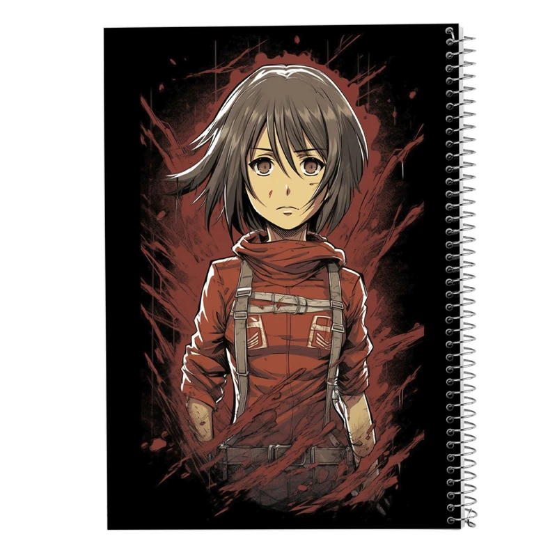 دفتر نت موسیقی 50 برگ مدوپد مدل Attack on Titan کد DF10377
