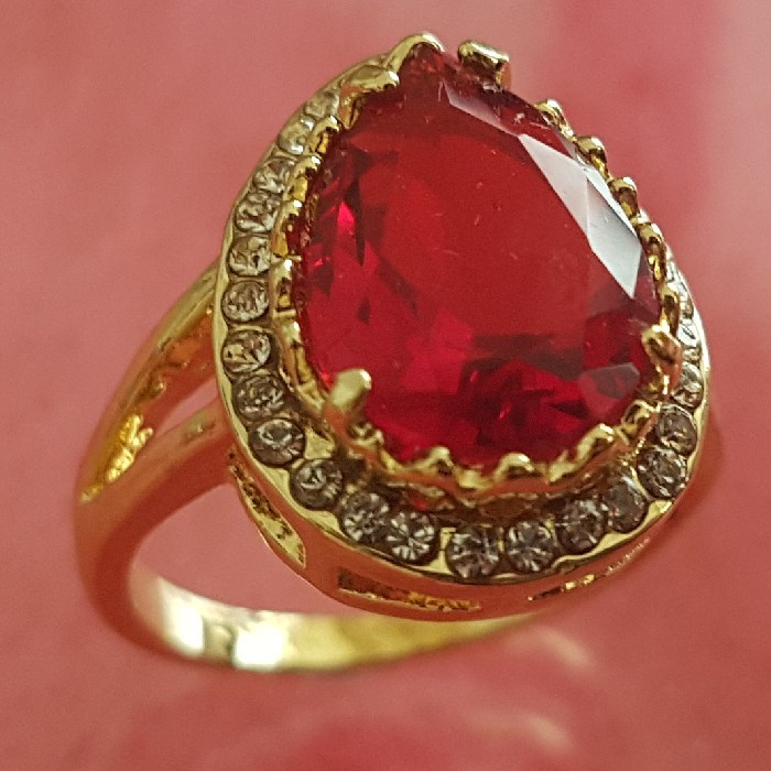 انگشتر زنانه مدل اشک کد p200