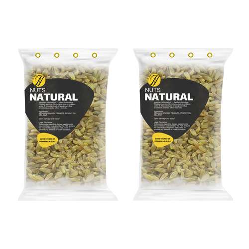 کشمش سبز نچرال - 1 کیلوگرم بسته 2 عددی