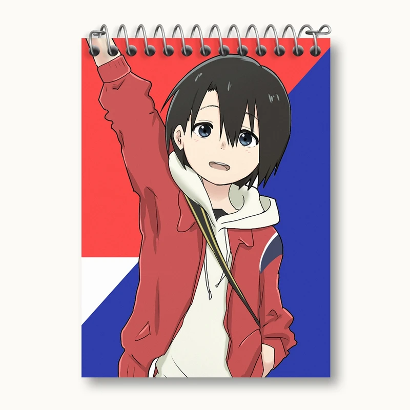 دفتر یادداشت 50 برگ خندالو مدل یوزورو نیشیمیا انیمه سایلنت ویس A Silent Voice کد 15782