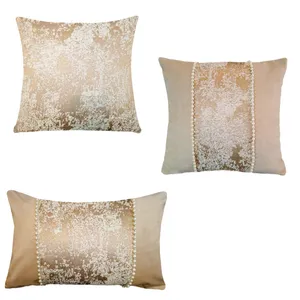 کاور کوسن مدل مرواریدی سایز 42*42 سانتی متر مجموعه 3 عددی