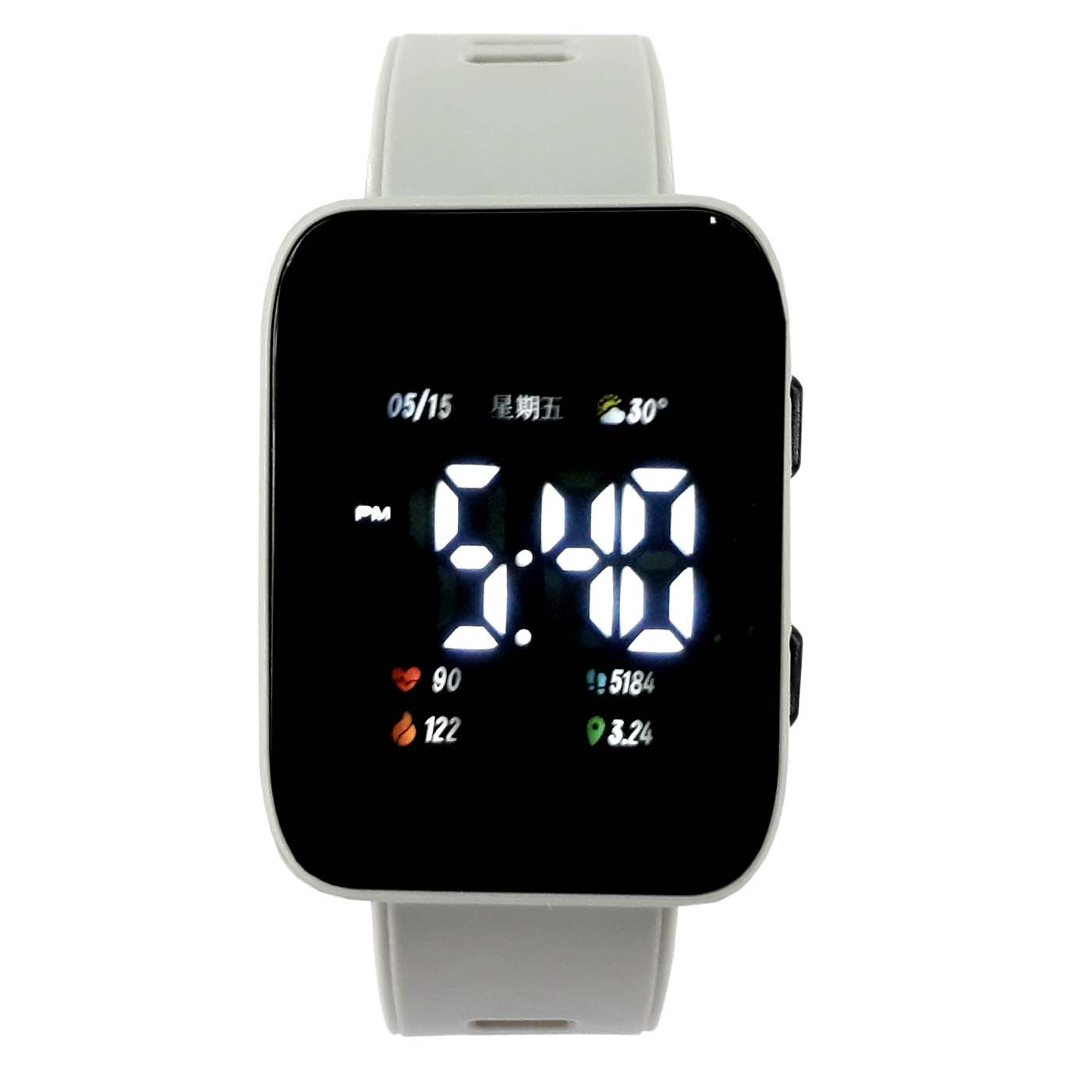 ساعت مچی دیجیتال مدل اندروید کد KHAK200 ساعت مچی دیجیتال مدل اندروید کد KHAK200