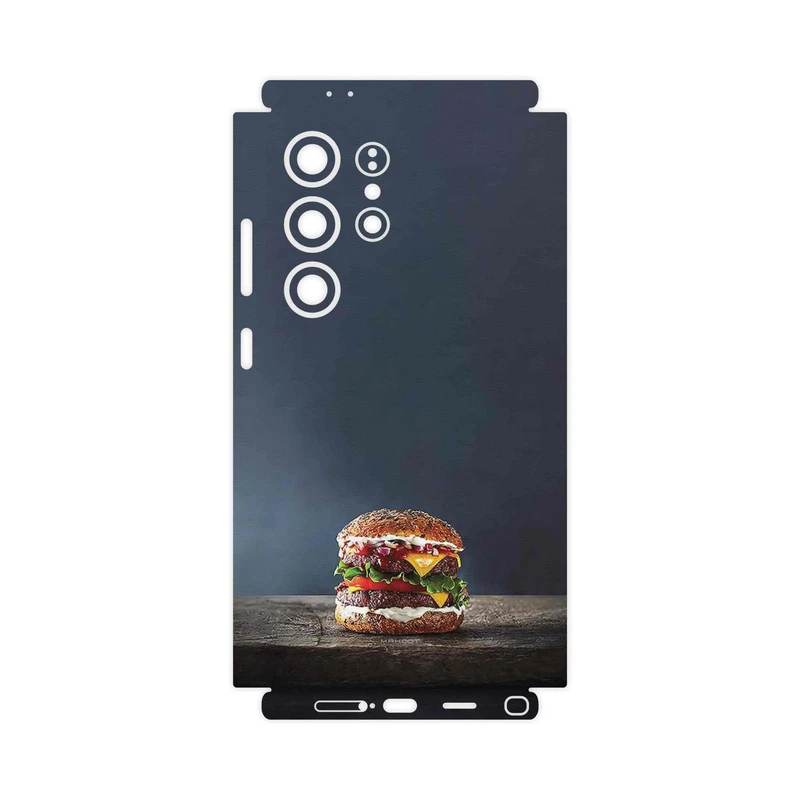 برچسب پوششی ماهوت مدل Hamburger-FullSkin مناسب برای گوشی موبایل سامسونگ Galaxy S24 Ultra