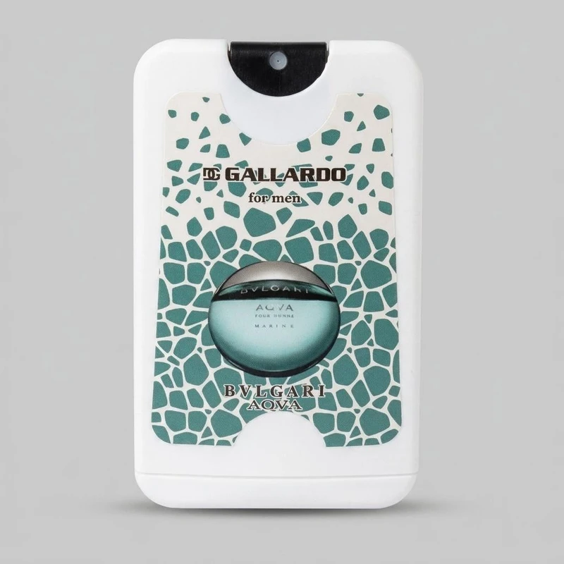 عطر جیبی مردانه گالاردو مدل آکوا بولگاری با رایحه خنک حجم 45 میلی‌لیتر