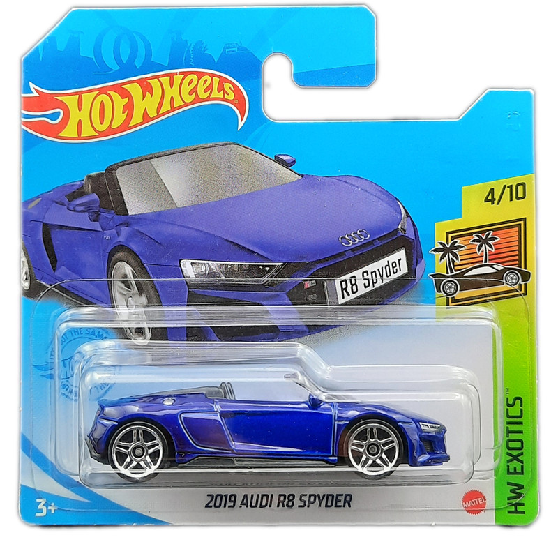 ماشین بازی هات ویلز مدل 2019 AUDI R8 SPYDER