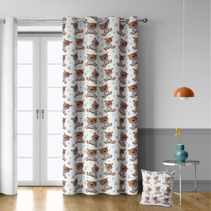 پرده مدل D1002  سایز 270X140  سانتیمتر