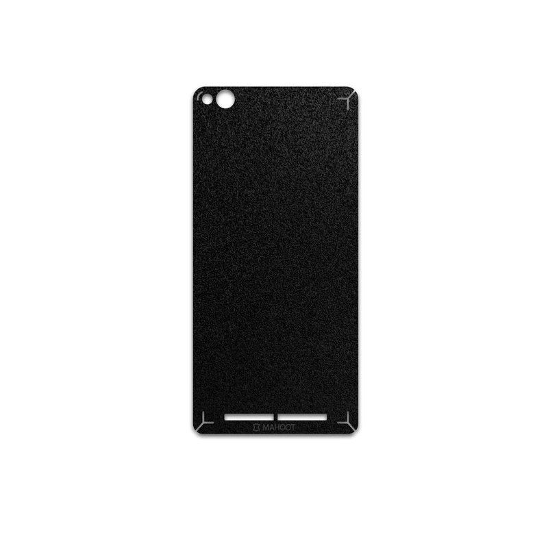 برچسب پوششی ماهوت مدل Black-Suede مناسب برای گوشی موبایل شیائومی Redmi 3