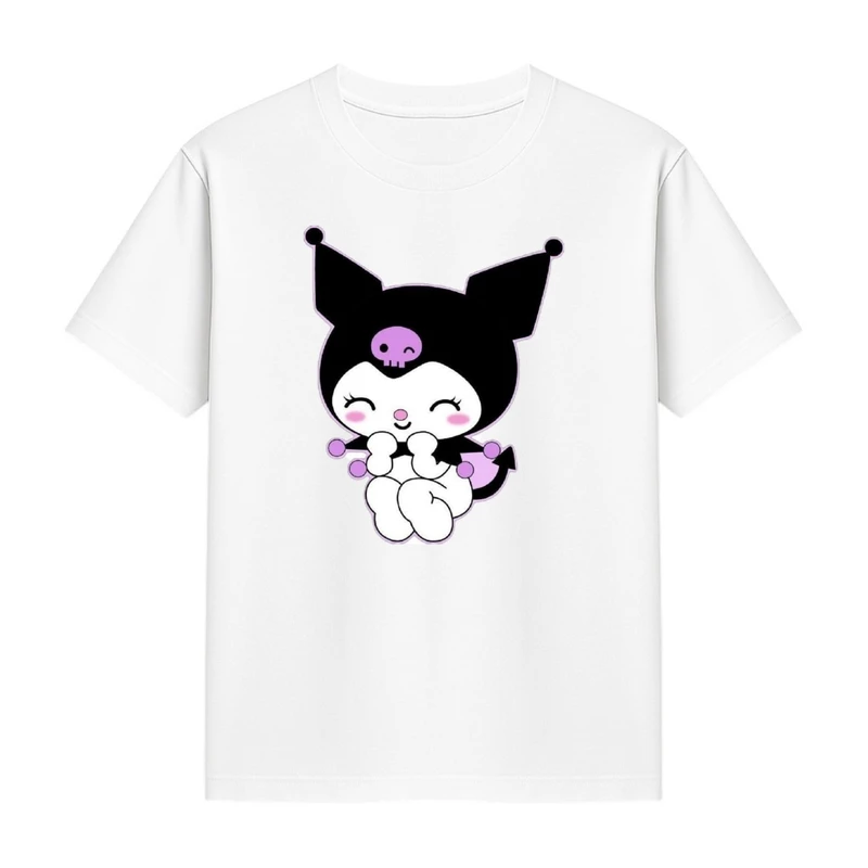 تی‌شرت آستین کوتاه دخترانه مدل کرومی کد p2 