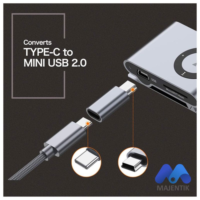 مبدل USB-C به Mini-USB مجینتک مدل CN5