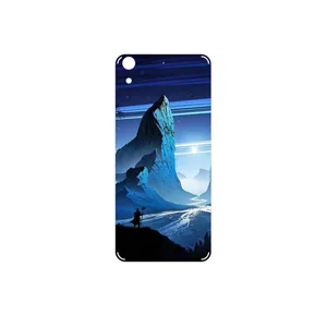 MAHOOT Blue Mountains Digital Art Cover Sticker for HTC Desire 626