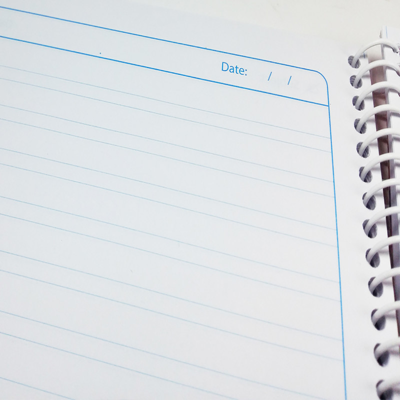 دفتر زبان 60 برگ طرح بلک پینک کد 4