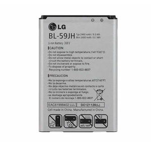 باتری موبایل مدل BL-59-jh ظرفیت 2460 میلی آمپر ساعت مناسب برای گوشی موبایل ال جی optimus f3