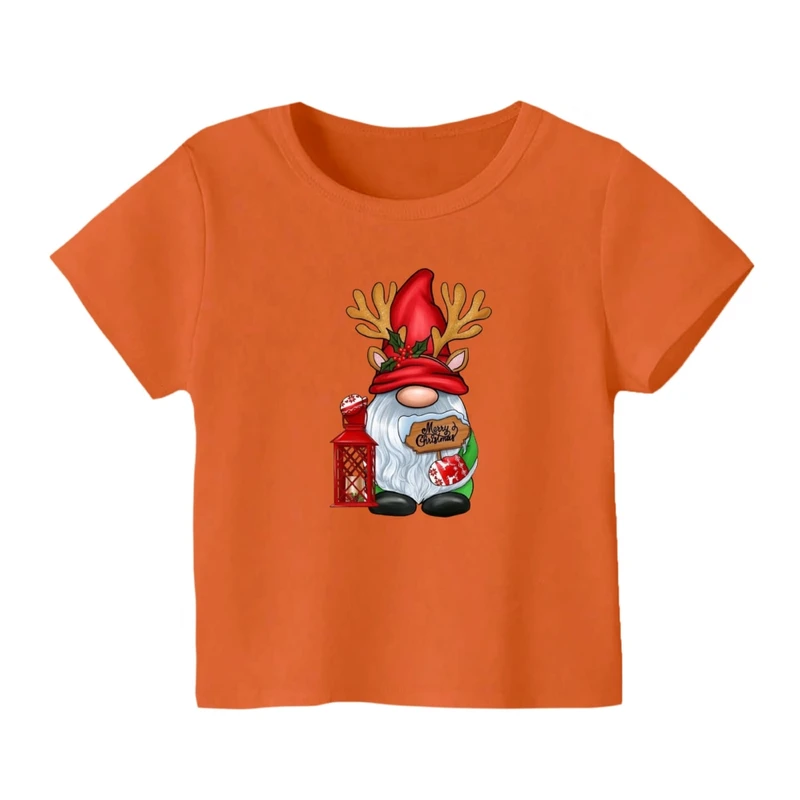 تی شرت آستین کوتاه بچگانه مدل بابانوئل کریسمس کد 36