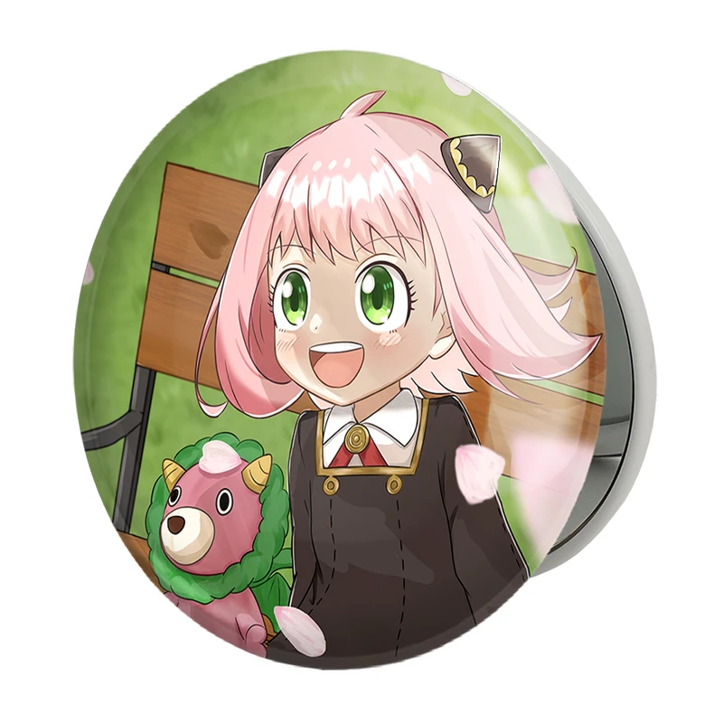 آینه جیبی خندالو طرح آنیا فورجر انیمه اسپای ایکس فمیلی مدل تاشو کد 15587