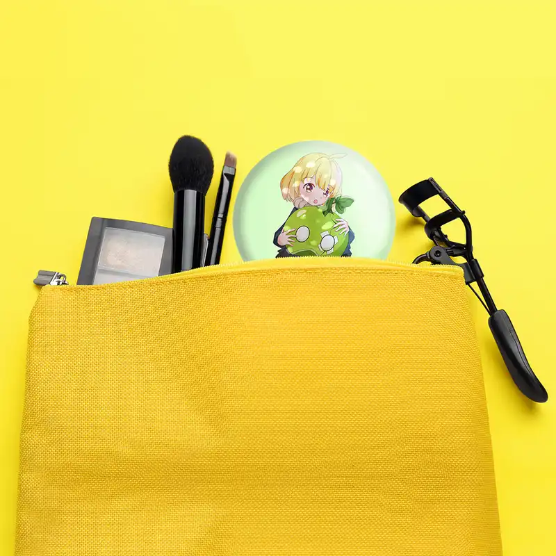 آینه جیبی خندالو مدل سویکا انیمه دکتر استون Dr. Stone کد 27498