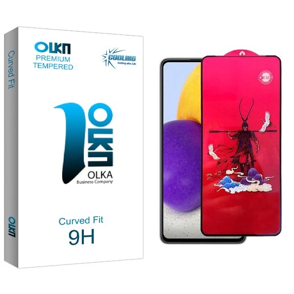 محافظ صفحه نمایش کولینگ مدل Olka King مناسب برای گوشی موبایل سامسونگ Galaxy A72