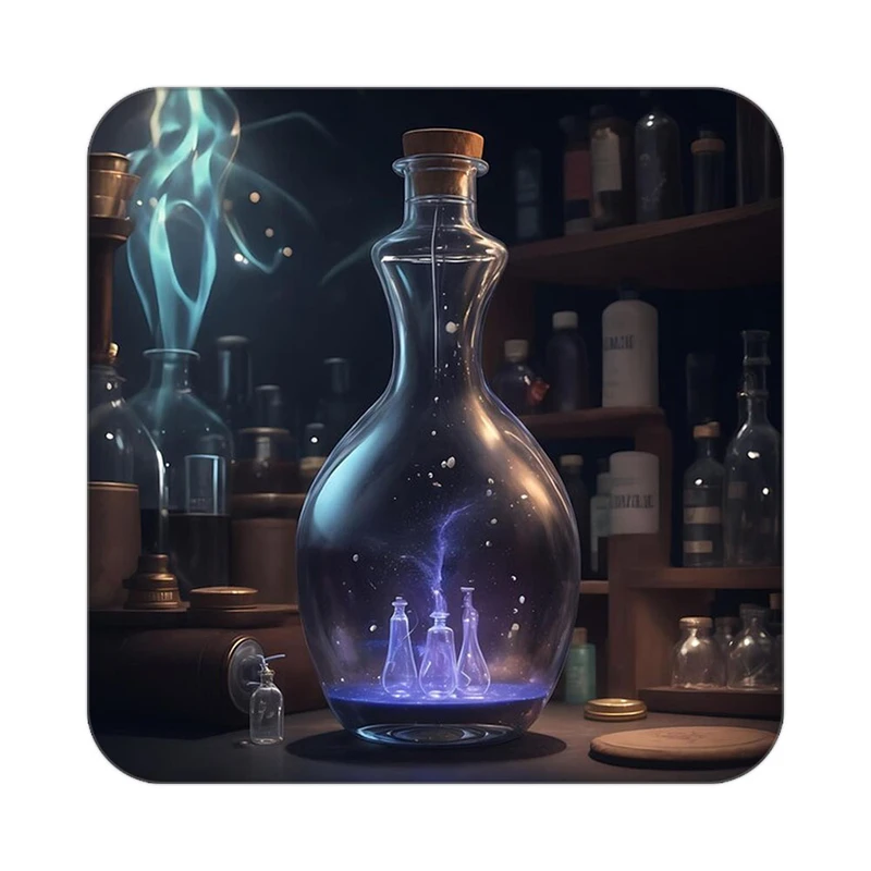 زیر لیوانی کاکتی طرح هری پاتر Harry Potter مدل mp43566