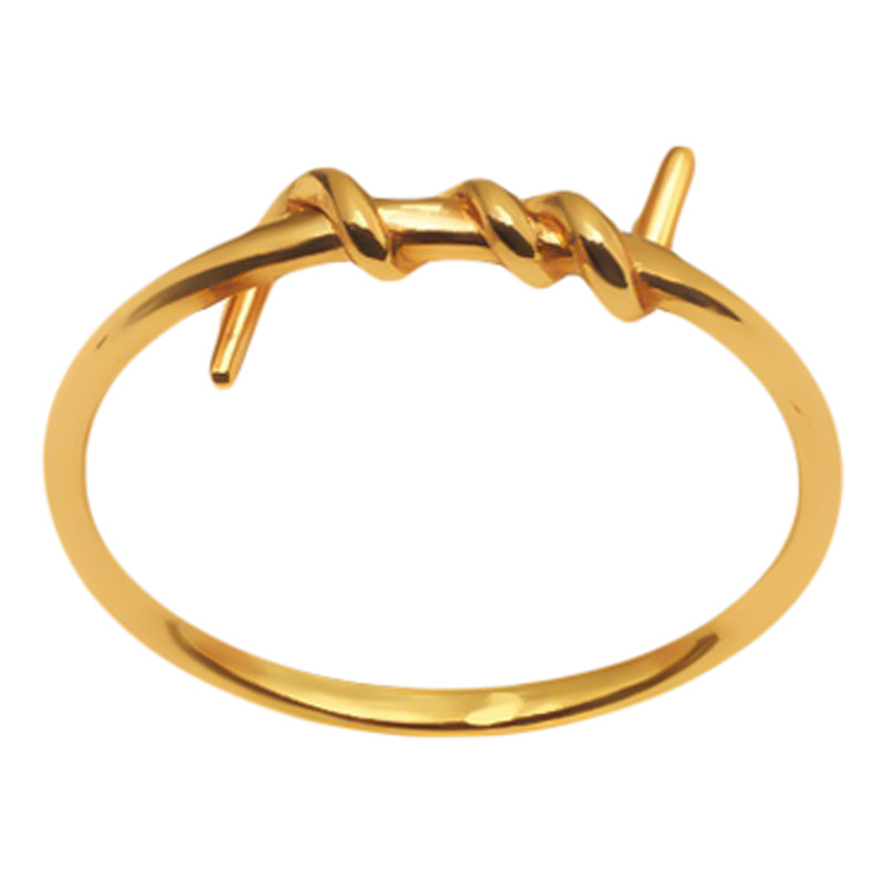 انگشتر طلا 18 عیار زنانه زرلاین مدل 2072 سایز 50