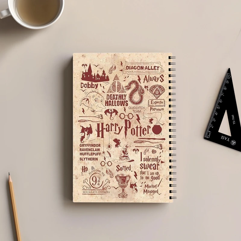 دفتر مشق 70برگ لنکامر مدل هری پاتر کد LA5-257kr