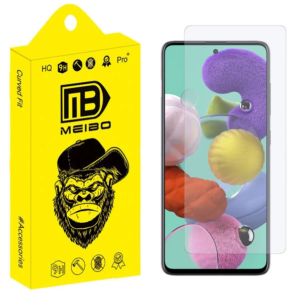 محافظ صفحه نمایش شیشه ای میبو مدل Clear مناسب برای گوشی موبایل سامسونگ Galaxy A51 / A51 5G / A52 / A52s / A53 5G / S20 FE / M31s