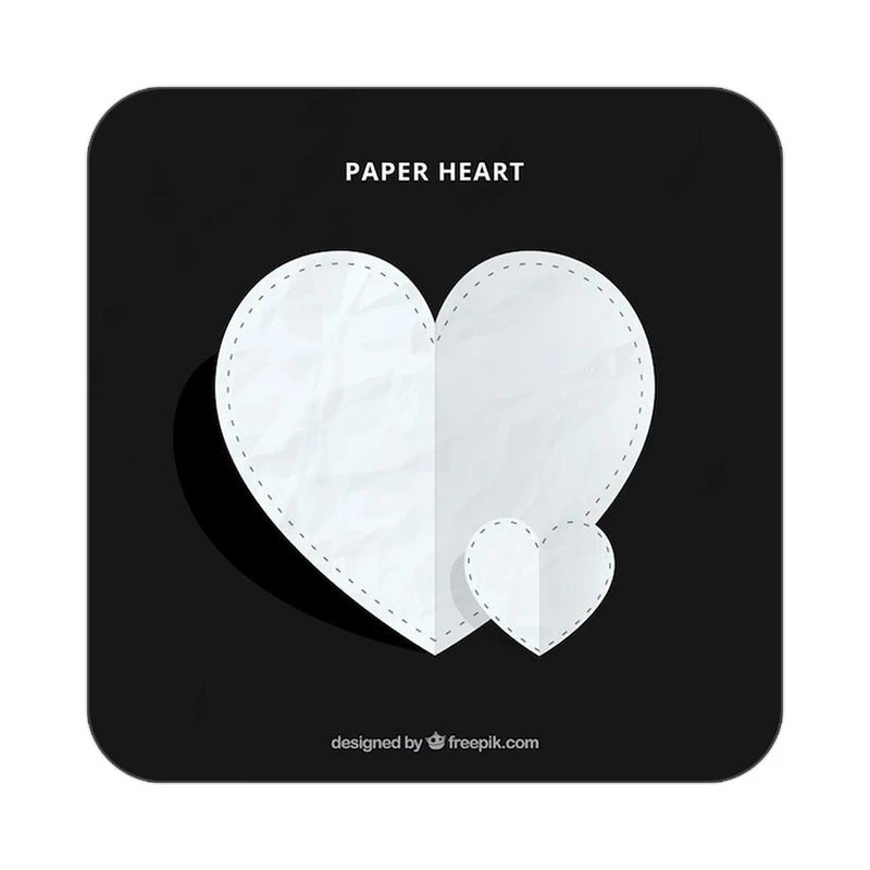 زیر لیوانی کاکتی طرح عاشقانه مدل mp39672