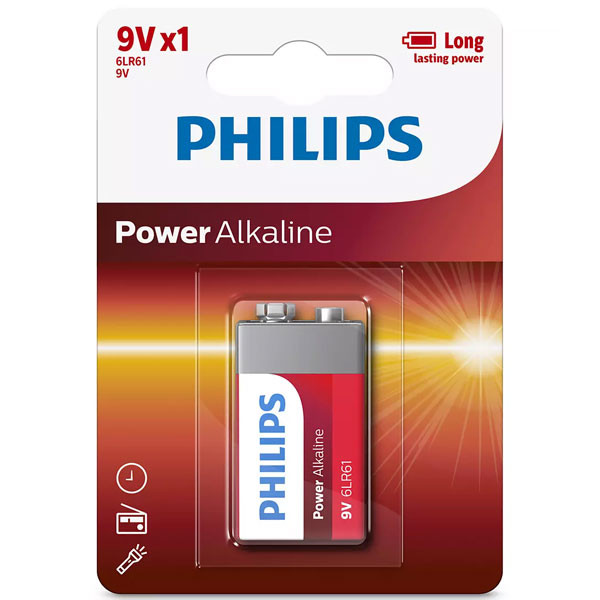 باتری کتابی فیلیپس مدل 6LR61P1B/97