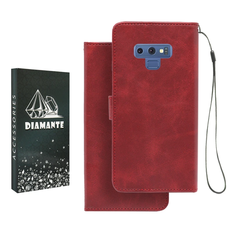  کیف کلاسوری دیامانته مدل Mortand Bk مناسب برای گوشی موبایل سامسونگ Galaxy Note 9 