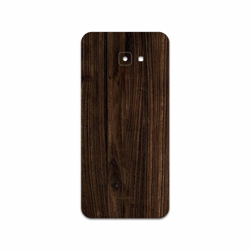 برچسب پوششی ماهوت مدل Dark Walnut Wood مناسب برای گوشی موبایل سامسونگ Galaxy J4 Core
