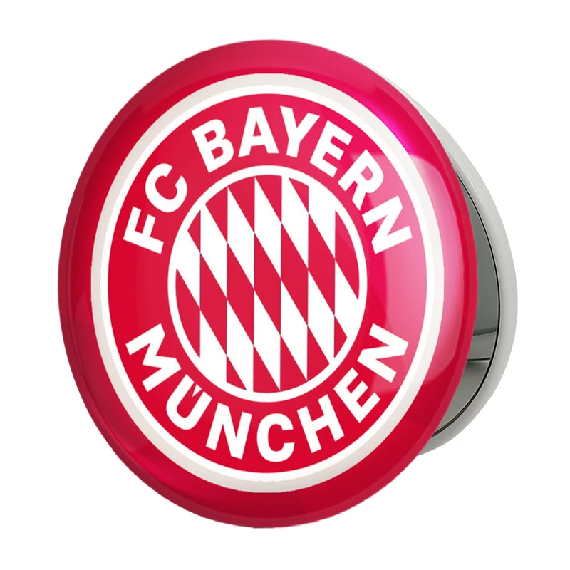 آینه جیبی خندالو طرح باشگاه بایرن مونیخ مدل تاشو کد 26687 