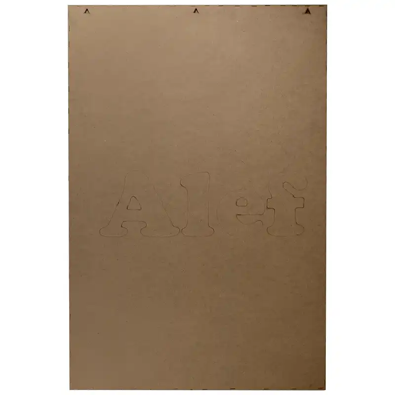 تابلو آینه الف طرح برگ کد S-123 مجموعه 3 عددی