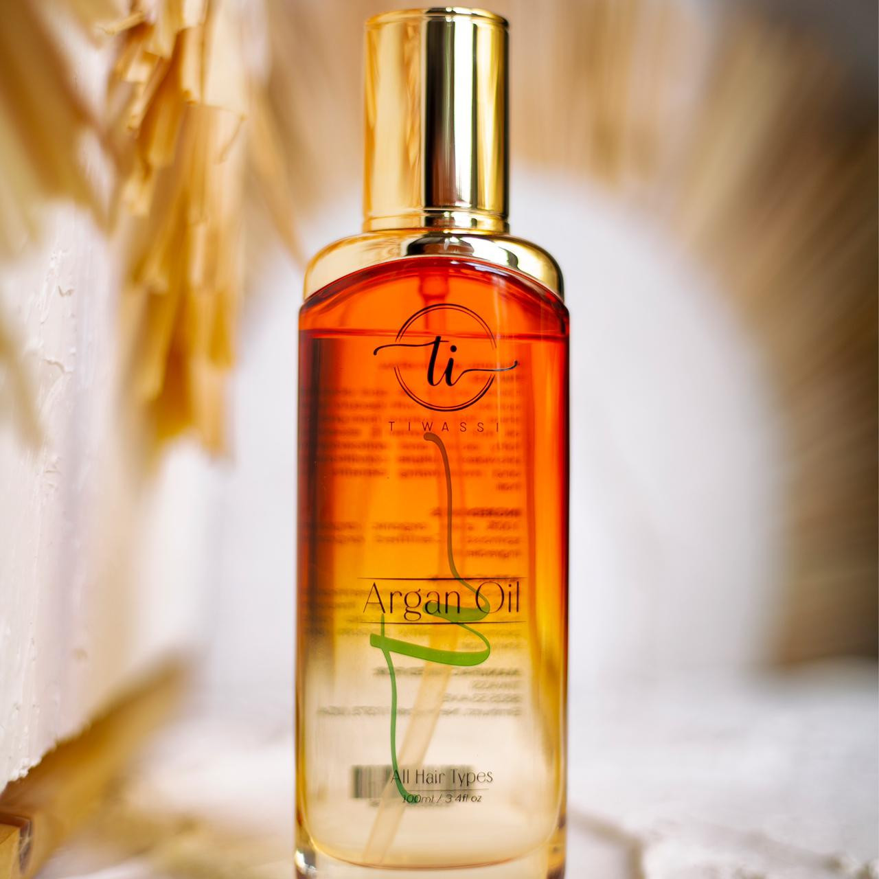 روغن آرگان تیواسی مدل Ultraluxe حجم 100 میلی لیتر